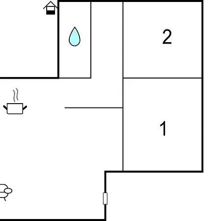 Lejlighed 2 Bedroom Cozy In